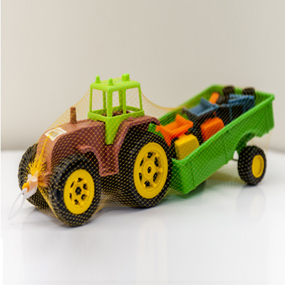 Traktor sa kockicama 45 cm
